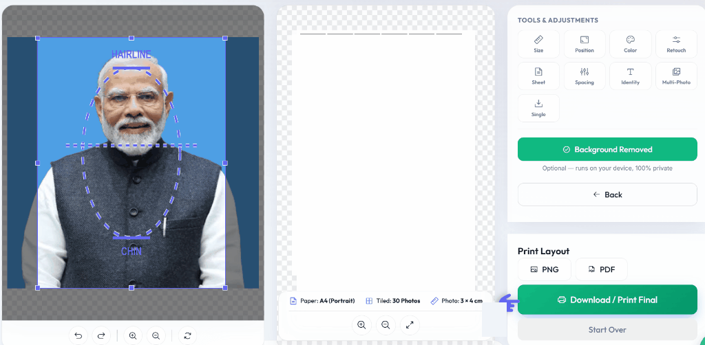 AI Passport Photo Maker